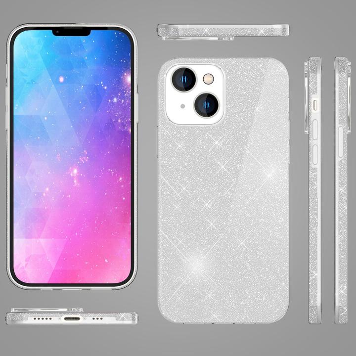 Actual product image Nalia Glitter cover (Apple iPhone 14)