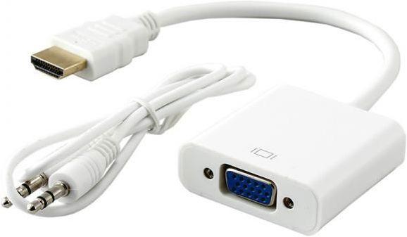 Sbox HDMI M.->VGA F. + Audio AD.HDMI-VGA+A (VGA, HDMI, 2.50 cm)
