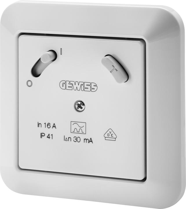 Produktbild Gewiss GEWI FI-Sicherheitssteckdose