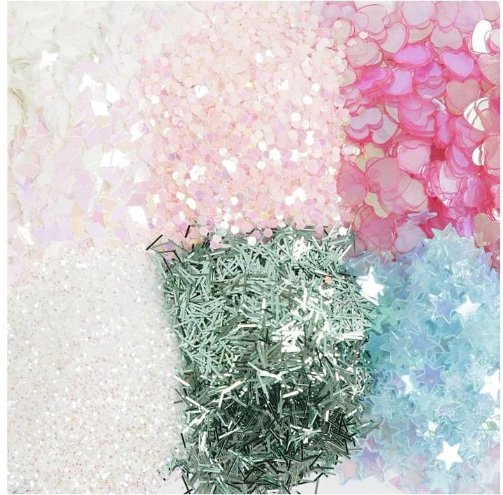 Immagine prodotto Creativ Company Glitters en Sequins, 6x5 grammi