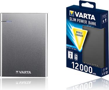 Actual product image Varta Slim 12000 (12000 mAh, 60 Wh)
