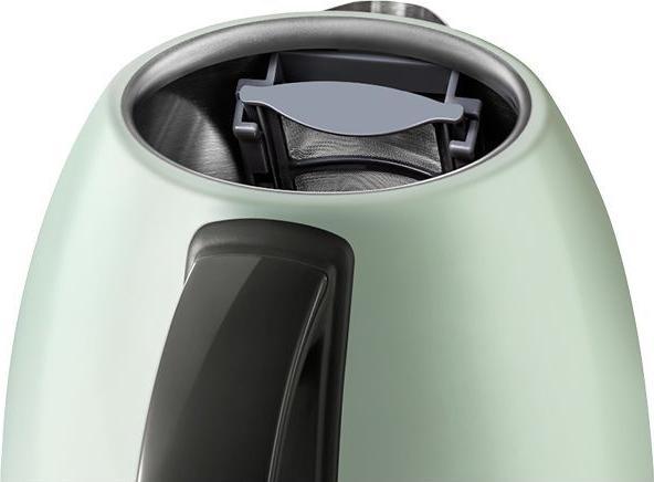 Actual product image Buydeem Teapot Electric Kettle, model K640, color Cozy Greenish, EU (1.70 l)
