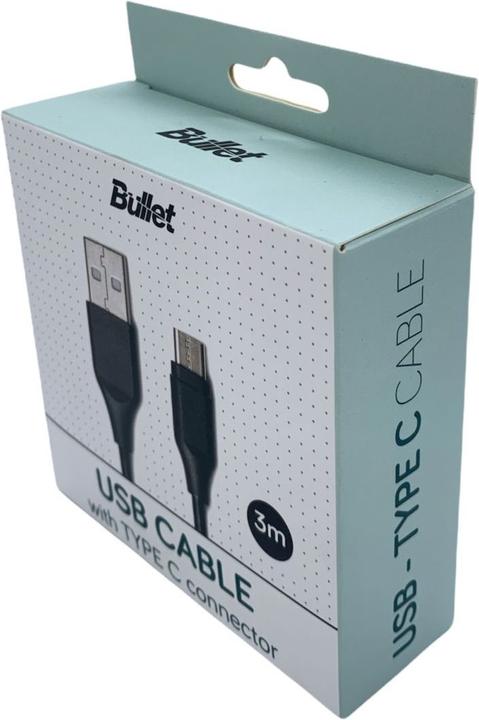 Actual product image Bullet USB - Type C 3m, 2.4A (3 m)