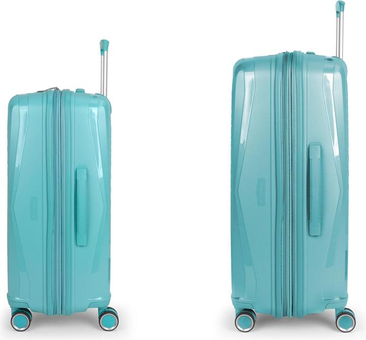 Image du produit Gabol Queens Ensemble de valises à 4 roulettes en 2 parties avec soufflet extensible (181 l, XL (à partir de 115l))