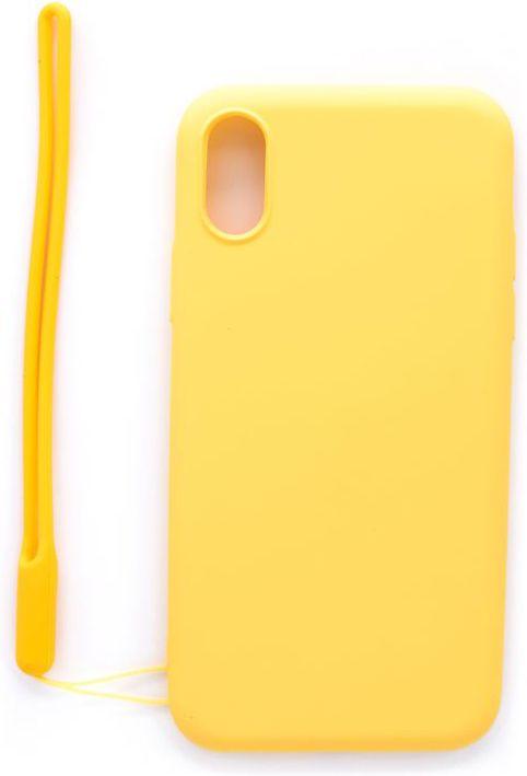 Produktbild Evelatus iPhone X/XS Soft Touch Silicone Case with Strap (Apple iPhone X, Apple iPhone XS)