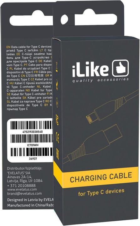 Produktbild iLike Charging Cable for lightning devices CCI01