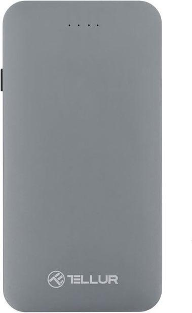 Produktbild Tellur Power Bank QC 3.0 Fast Charge, 5000mAh, 3in1 gray (5000 mAh, 18 W)