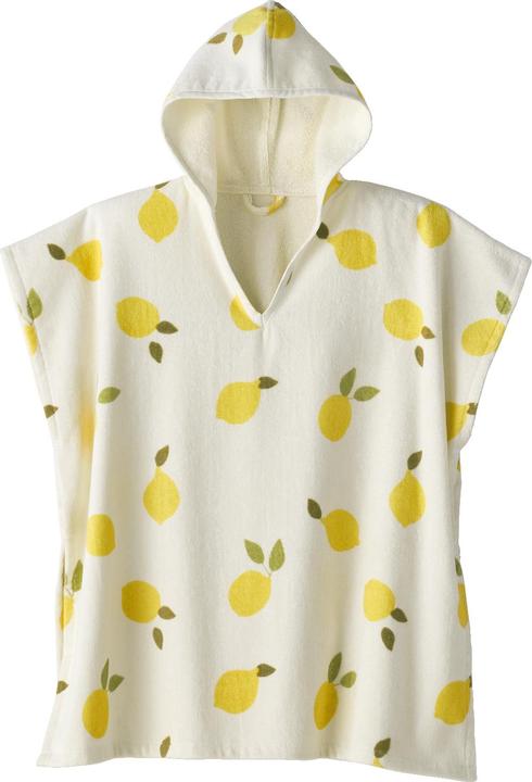 Actual product image Vertbaudet Children's bathing poncho with recycled cotton, can be personalised (104)