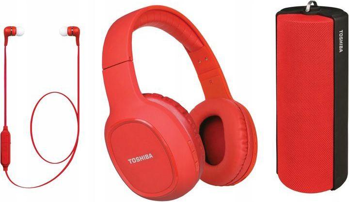 Toshiba Triple Pack HSP-3P19 red (ANC, 4 h, Wireless)