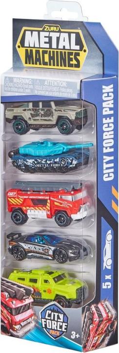 Produktbild Zuru Metal Machines - City Force 5PK (6767)