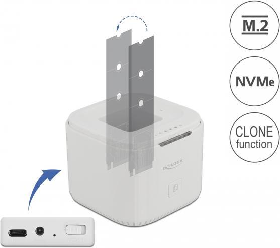 Actual product image Delock Docking- und Klonstation