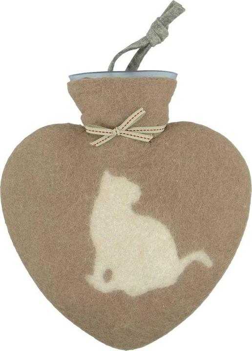 Image du produit Dorothee Lehnen Bouillotte chat, 0.7 l, moka (0.70 l)