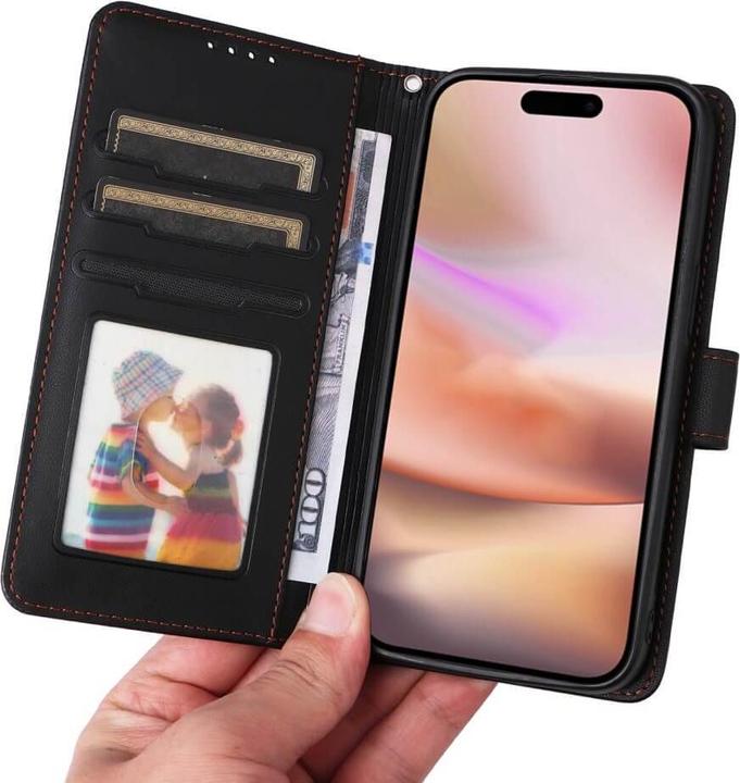 Immagine prodotto Cover-Discount iPhone 16 Plus - Custodia a portafoglio divisibile 2 in 1 per cellulare (Apple iPhone 16 Plus)