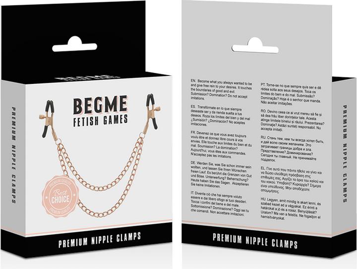 Image du produit Begme Black Edition Premium Pinces à Tétons