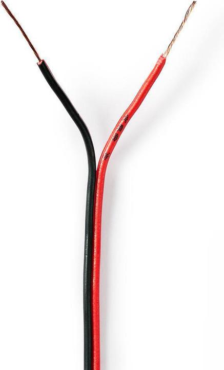 Image du produit Nedis Câble de haut-parleur 2X 0.35 mm² CCA 100.0 m rond PVC Enveloppé Unisexe (100 m, 0.35 mm²² mm)