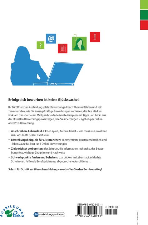 Label énergétique Die Bewerbung zur Ausbildung (Allemand, Kurt Guth, Marcus Mery, Thomas Bähren, 2021)