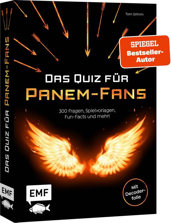 Immagine prodotto Das inoffizielle Quiz für Panem-Fans (mit Decoder-Folie) (Tedesco, Tom Grimm, 2023)