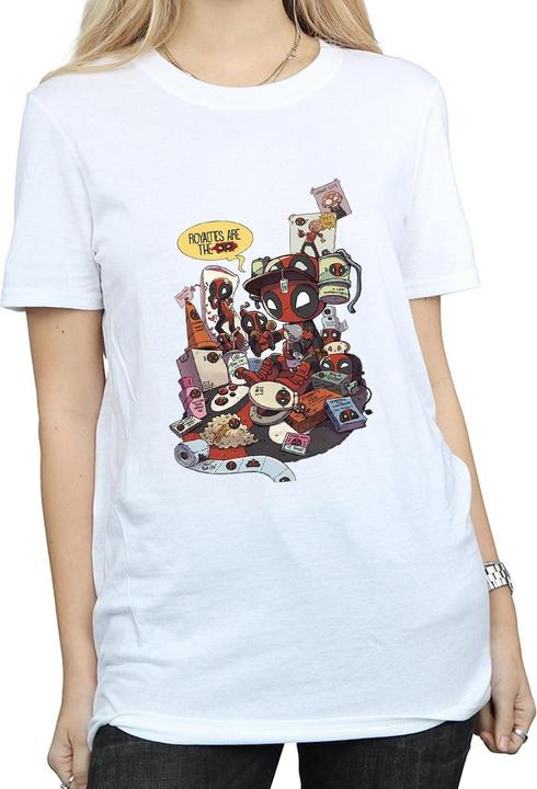 Image du produit - T-shirt DEADPOOL MERCHANDISE ROYALTIES - Femme (M)
