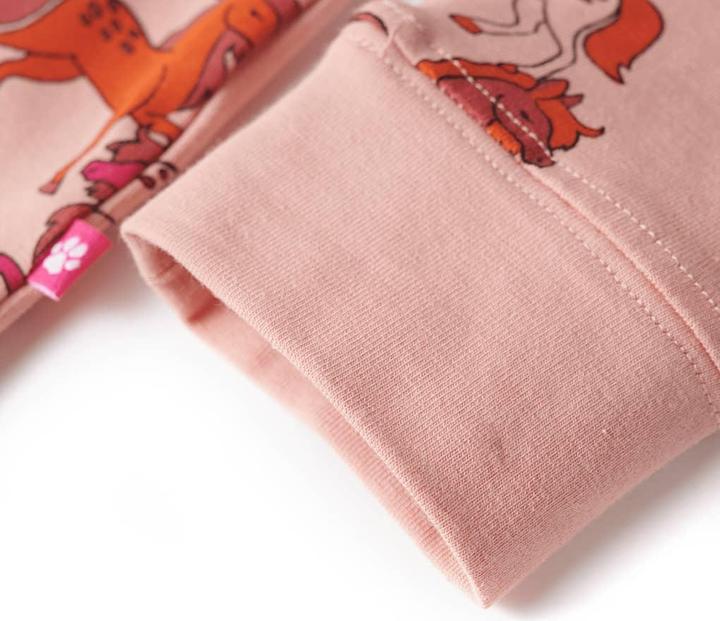 Actual product image VidaXL Children's pyjamas with long sleeves light pink 104,Material: 95 (104)