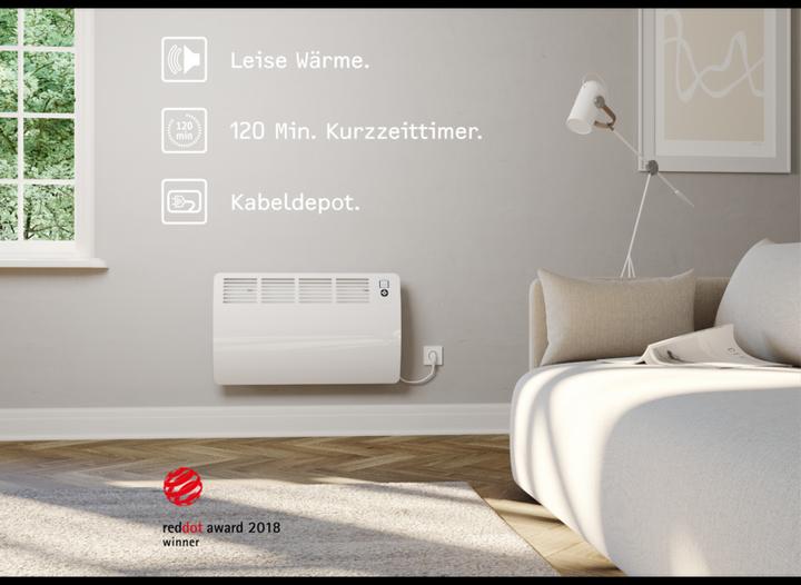 Produktbild Stiebel Eltron CON 10 Premium, 1 kW Wandkonvektor für ca. 12 m², VDE geprüft (1000 W)