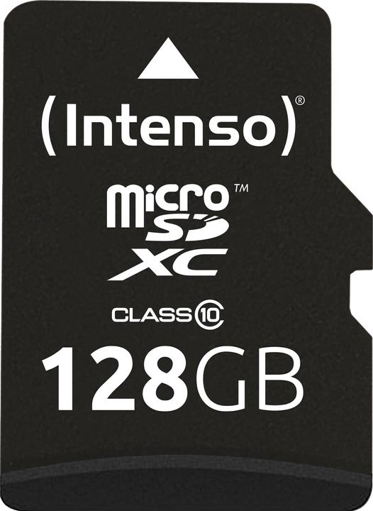 Image du produit Intenso microSD Class 10 (128 Go, microSDXC, U1, UHS-I)
