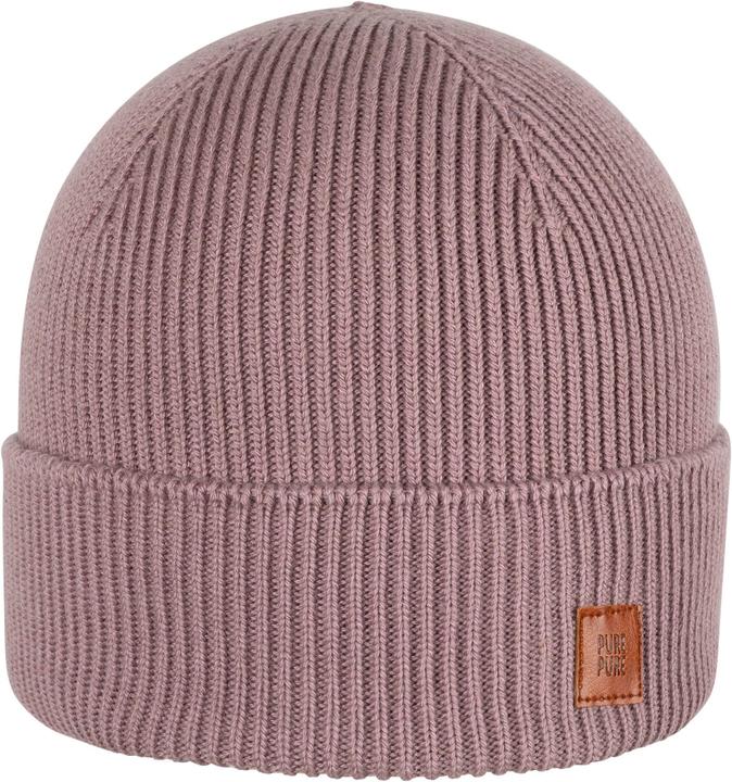 Image du produit Pure Pure Bonnet enfant revers mauve (55 - 57)