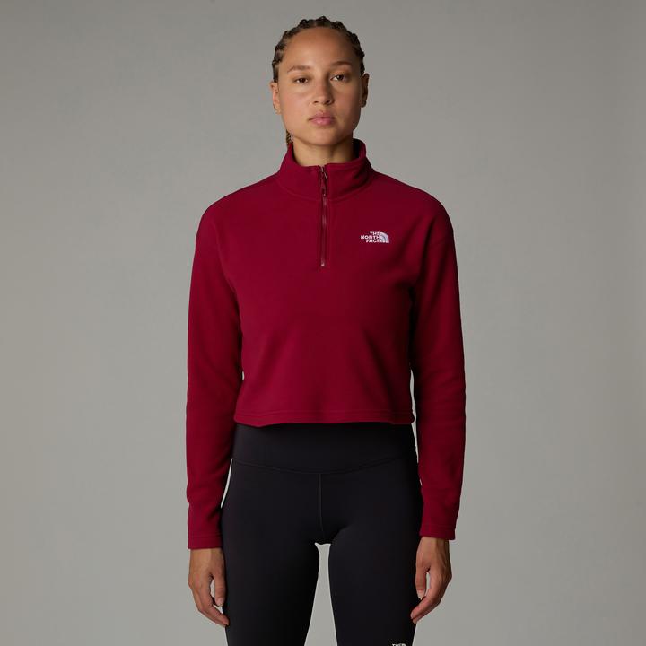 Actual product image North Face 100 Glacier Cropped 1/4 Zip (XS)