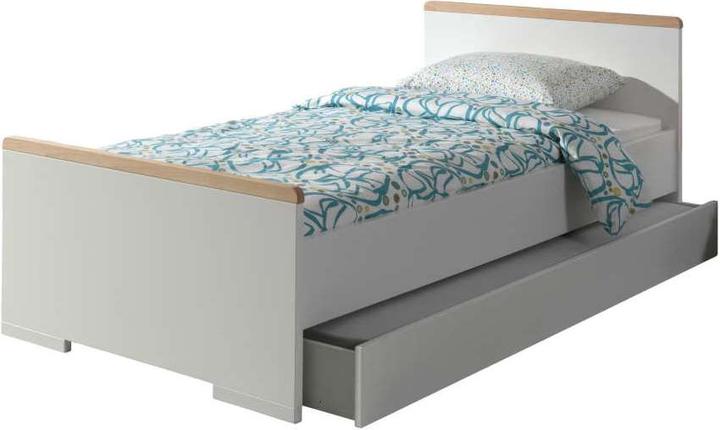 Produktbild Vipack Bett London mit Ausziehkasten (90 x 200 cm)