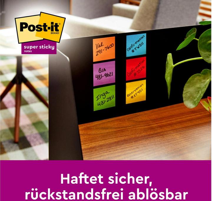 Image du produit Post-it Super Sticky (76 x 127 mm)