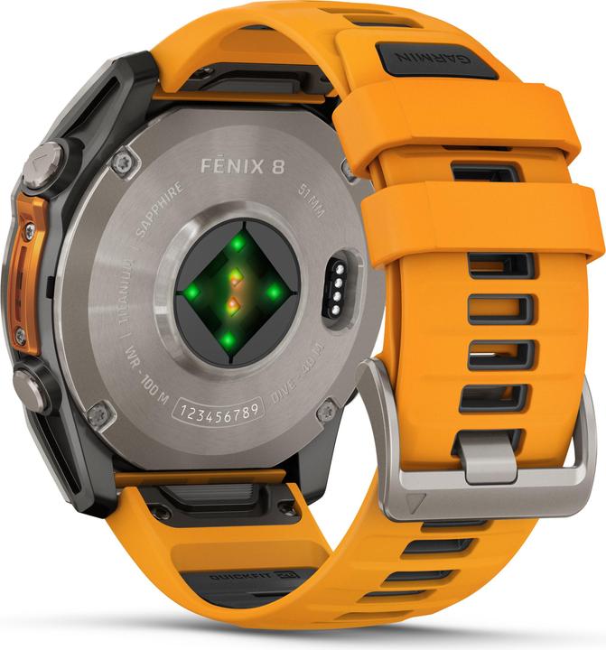 Productafbeelding Garmin FENIX 8 AMOLED Saffier Titanium (51 mm)