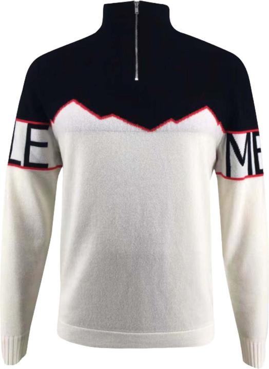 Bellemere Pullover Half-Zipped Cashmere Blend Sweater