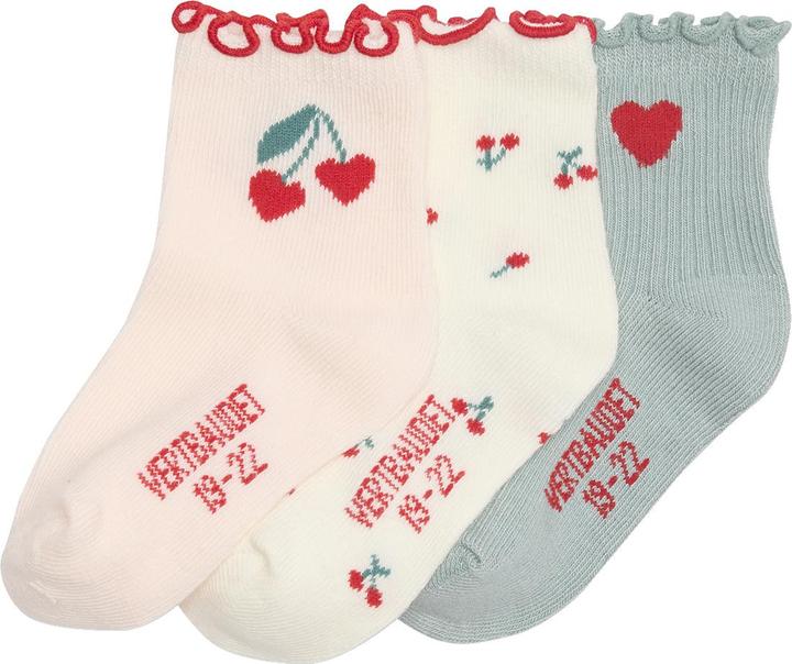 Produktbild Vertbaudet 3er-Pack Baby Socken mit Kirschen (3er Pack, 18)