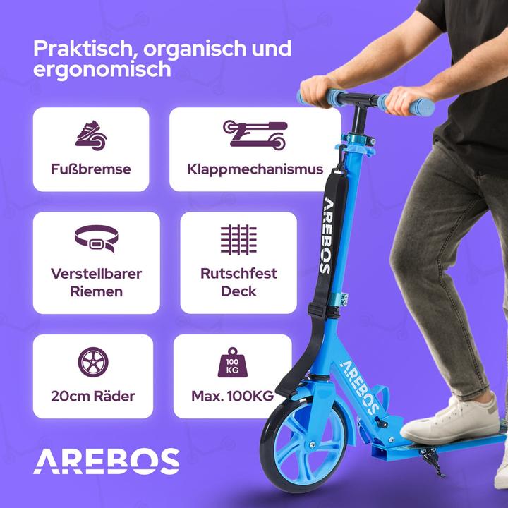 Produktbild Arebos Tretroller