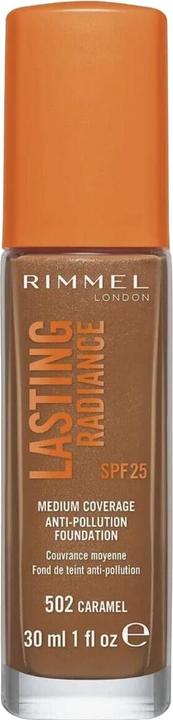 Actual product image Rimmel London Rimmel Lasting Radiance Caramel 502 30ml