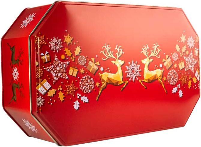 Immagine prodotto miniSchoggi Scatola di biscotti con alce di Natale, 238 x 147 x 75 mm