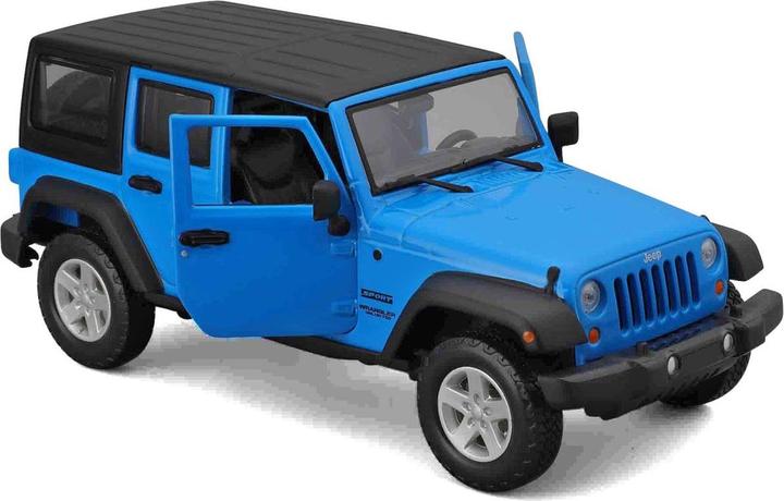 Image du produit Maisto Jeep Wrangler Unlimited 2015 1/24 bleu