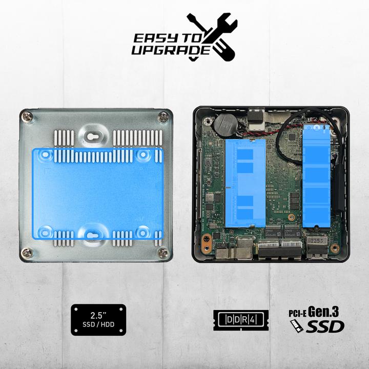 Immagine prodotto MSI Cubi N ADL-007DE (Intel N100, 4 GB, 128 GB, Grafica Intel UHD)