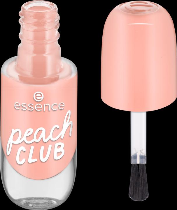 Actual product image essence gel nail colour (68 Peach Club, Colour paint)