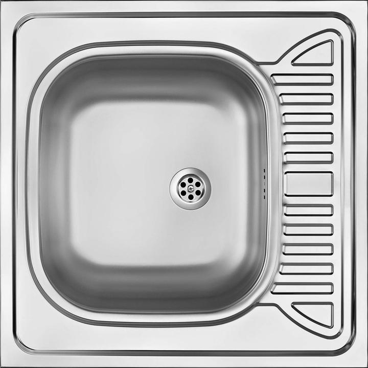 Deante Zlewozmywak Tango ZE6 0140 Stal satynowa (Evier sous plan, 16.50 cm, 60 cm)
