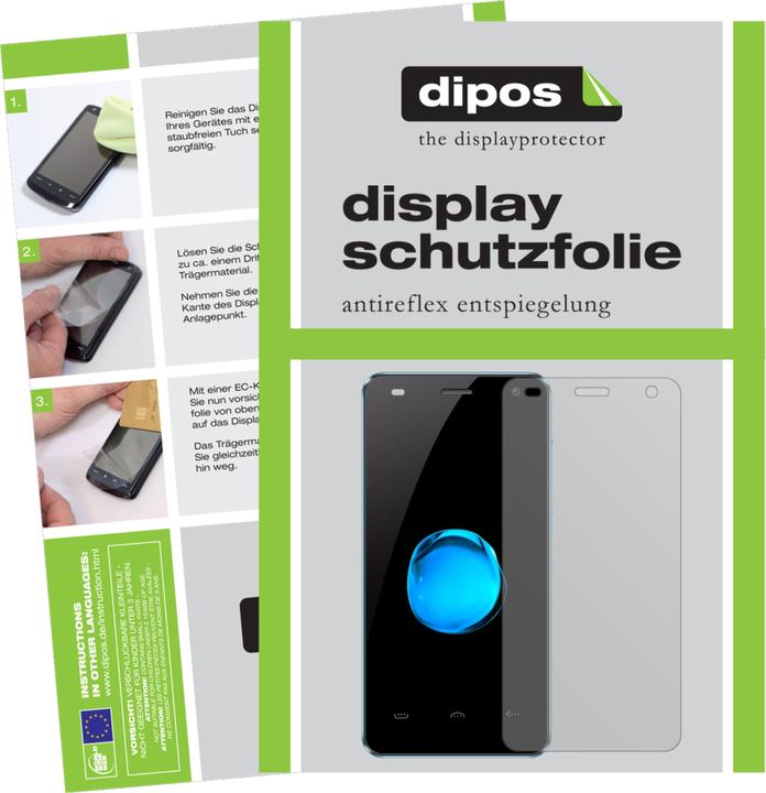 Immagine prodotto Dipos Pellicola Protettiva Antiriflesso (5 Pezzo/i, Homtom HT26)