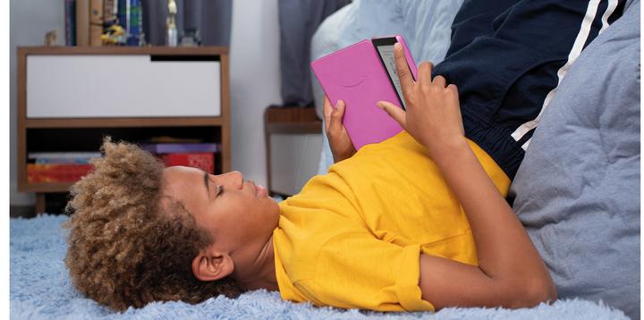 Image du produit Amazon Kindle Kids Edition 2019 (6", 8 Go, noir / rose)