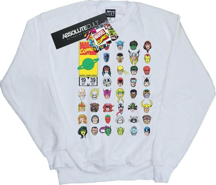 Comics Heads Cover Sweatshirt (L)