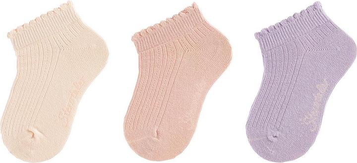 Actual product image Sterntaler Sneaker Söckchen 3er-Pack Struktur (pack of 3, 27 - 30)