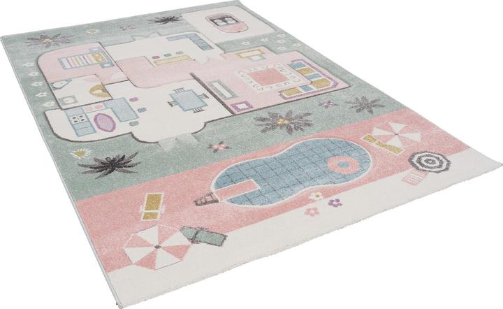 Produktbild Pergamon Kinder Teppich Maui Kids Spielhaus (160 x 230 cm)