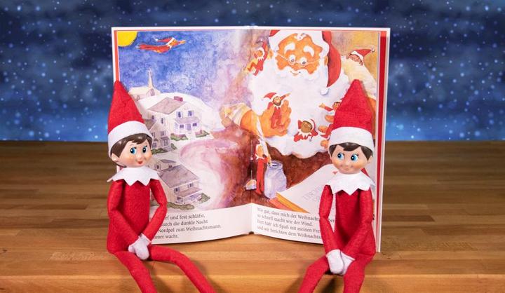 Produktbild Elf on the Shelf Girl mit Buch, D-Version