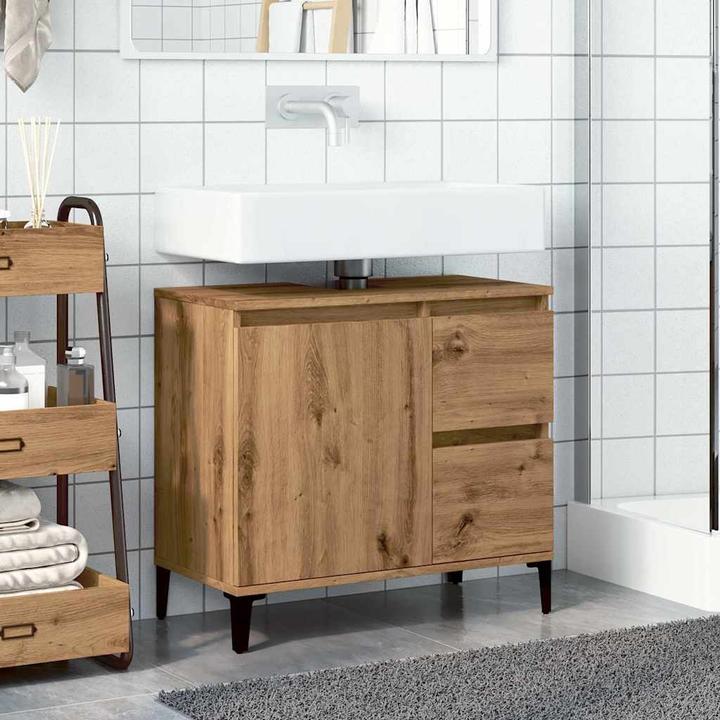 Image du produit VidaXL Meuble sous lavabo (65 x 33 x 60 cm)
