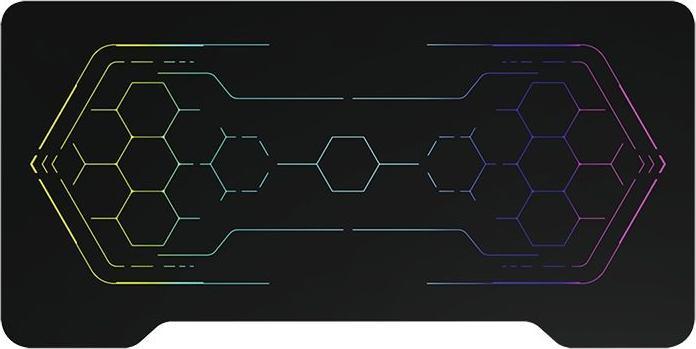 Produktbild LogiLink Gaming-Schreibtisch mit Geo-Wabenmuster