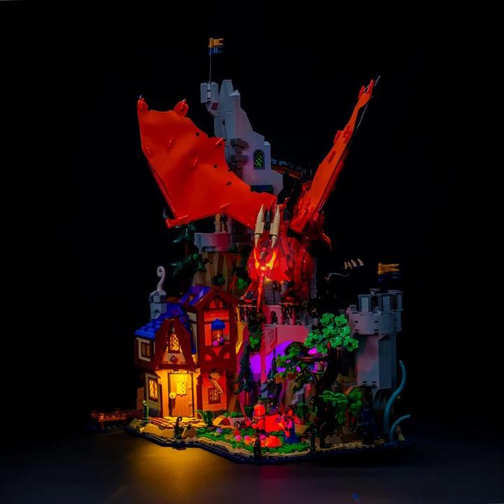 Actual product image Light my bricks LEGO® Dungeons & Dragons: Red Dragon's Tale #21348 Light Kit