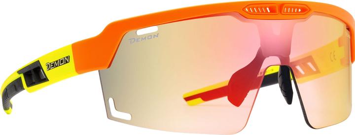 Produktbild Demon Speed Vent DCHROM (matt orange-red gold mirror, Selbsttönend, Zylindrisch, Gold verspiegelt)