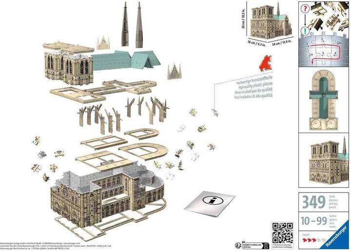 Actual product image Ravensburger Notre Dame (324 pieces)